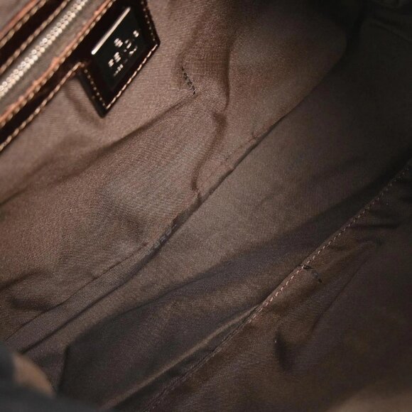 Fendi Black Suede Mamma Baguette Handbag 2348-26325-099 155290 - Picture 7 of 10